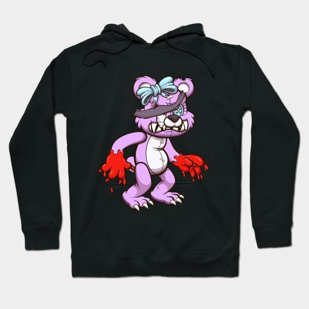 Evil Teddy Bear Hoodie by TheMaskedTooner